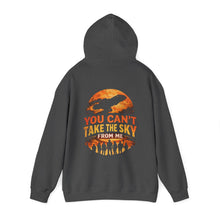 Load image into Gallery viewer, Firefly 'You Can't Take The Sky From Me' Hoodie — Shiny Serenity Sci‑Fi Sweatshirt