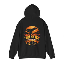 Load image into Gallery viewer, Firefly 'You Can't Take The Sky From Me' Hoodie — Shiny Serenity Sci‑Fi Sweatshirt