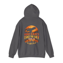 Load image into Gallery viewer, Firefly 'You Can't Take The Sky From Me' Hoodie — Shiny Serenity Sci‑Fi Sweatshirt