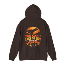 Load image into Gallery viewer, Firefly 'You Can't Take The Sky From Me' Hoodie — Shiny Serenity Sci‑Fi Sweatshirt