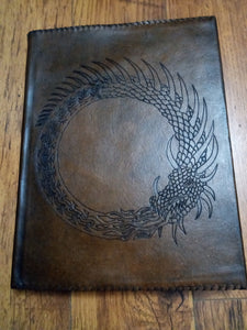 Ouroboros Large Leather sketch book